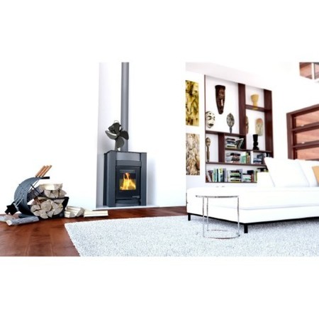 Hastings Home Stove Fan Heat Powered for Wood Burning Stoves or Fireplaces, Quiet and Low Maintenance for Home 357231KFY